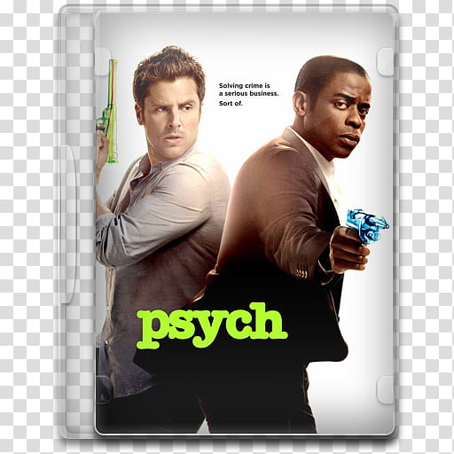 TV Show Icon , Psych, Psych DVD case transparent background PNG clipart