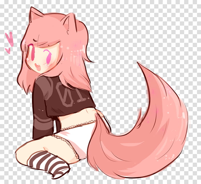 kimi with fluffy tail transparent background PNG clipart