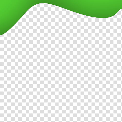 green upper border transparent background PNG clipart