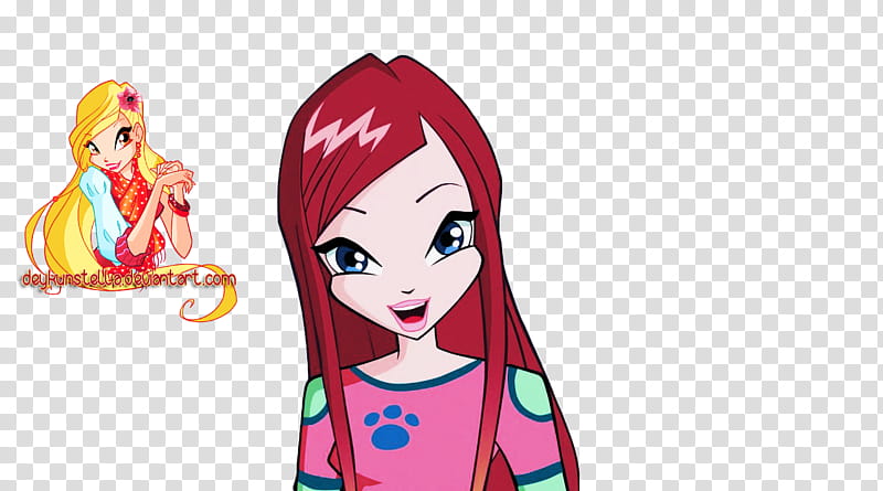 Roxy Winx transparent background PNG clipart