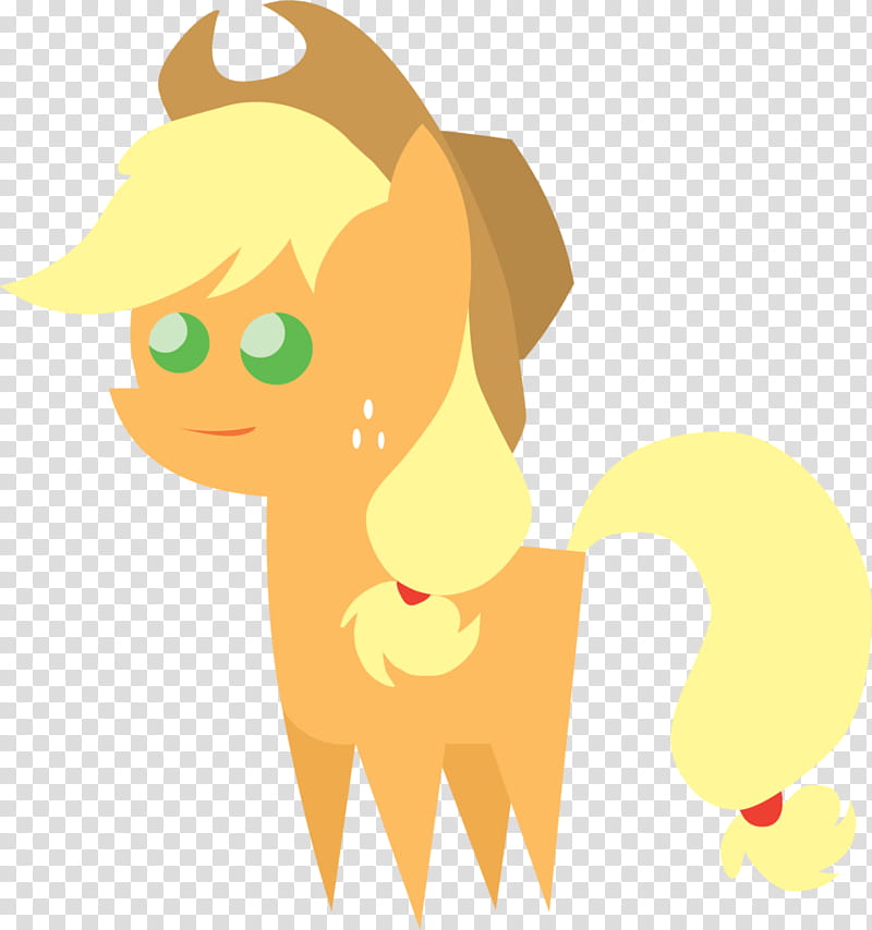 Super My Little Pony, orange and yellow pony transparent background PNG clipart