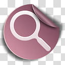 Sphere   , maroon search icon transparent background PNG clipart