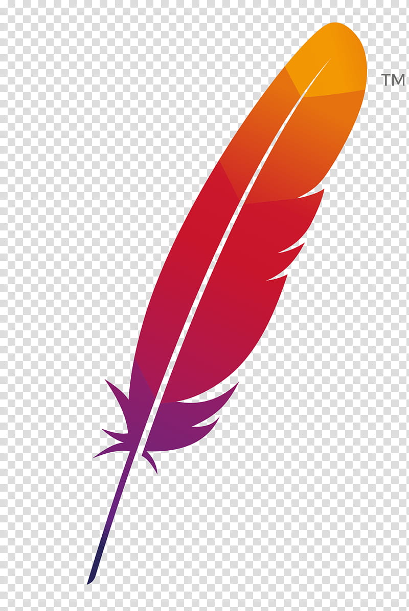 Apache Logo, Apache Software Foundation, Apache Activemq, Apache HTTP Server, Feather, Apachecon, Computer Software, Apache Tomcat transparent background PNG clipart