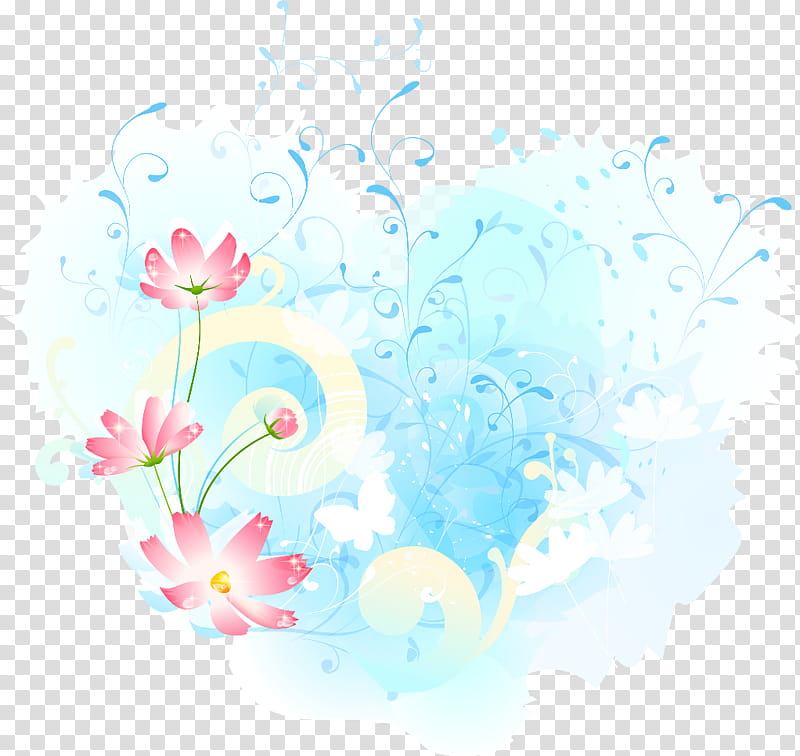 Pink Flower, Color, Light, Blue, Plant, Wildflower transparent background PNG clipart