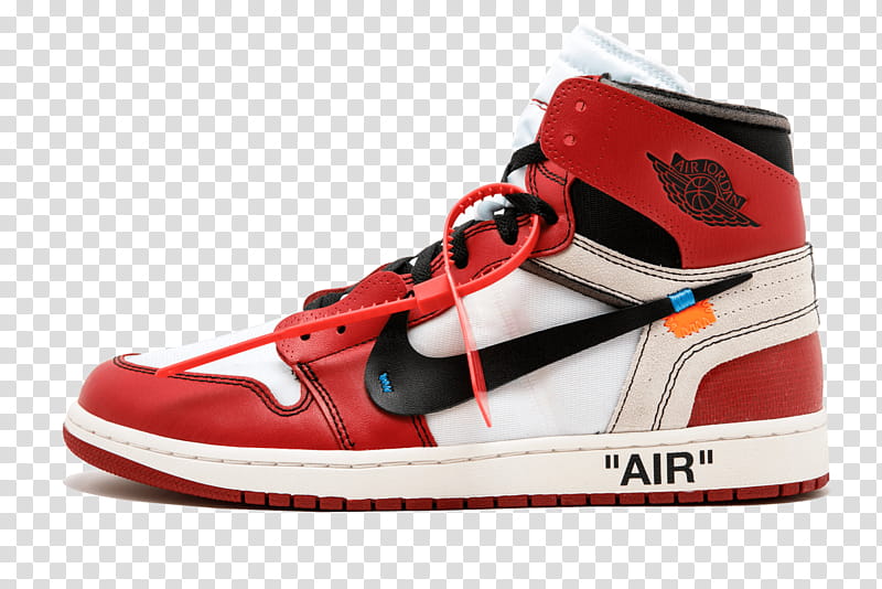 off white air force 1 red high top