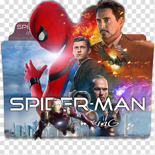 Spider Man Homecoming  Folder Icon v, SpiderManHomecoming_v transparent background PNG clipart