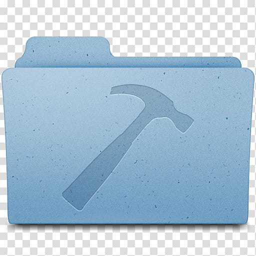 Mac OS X Folders, Developer Folder icon transparent background PNG clipart