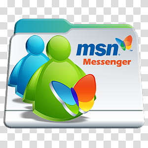 Program Files Folders Icon Pac, Msn Messenger Folder, MSN Messenger icon transparent background PNG clipart