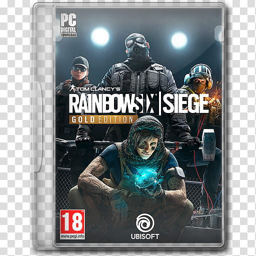 files, Game Icons , Tom Clancy's Rainbow Six Siege Gold Edition  transparent background PNG clipart