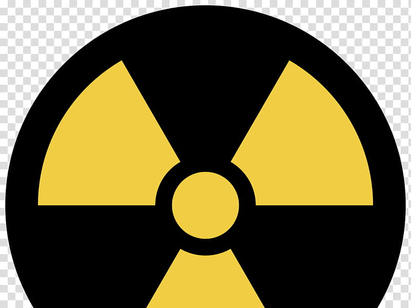 graphy Logo, Radioactive Decay, Nuclear Power, Radioactive Waste, Hazard Symbol, Radioactive Contamination, Yellow, Circle transparent background PNG clipart