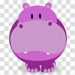 Animales , -bubka-hippo icon transparent background PNG clipart