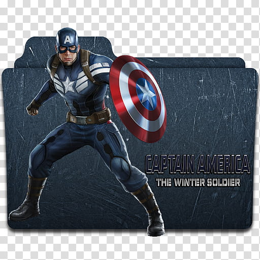 Captain America Folder Icon , Captain America, The Winter Soldier II transparent background PNG clipart