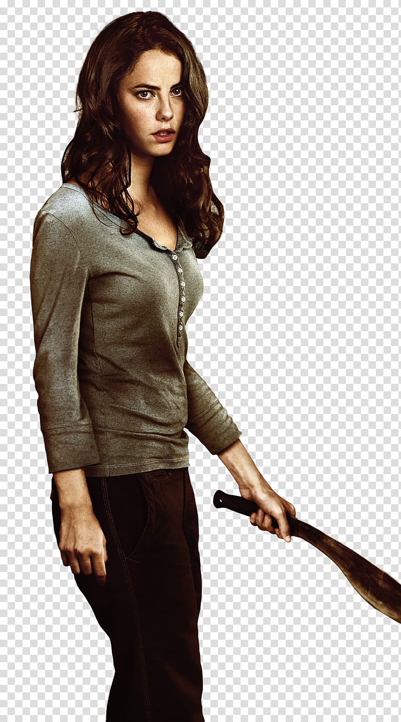 woman holding kukri knife transparent background PNG clipart