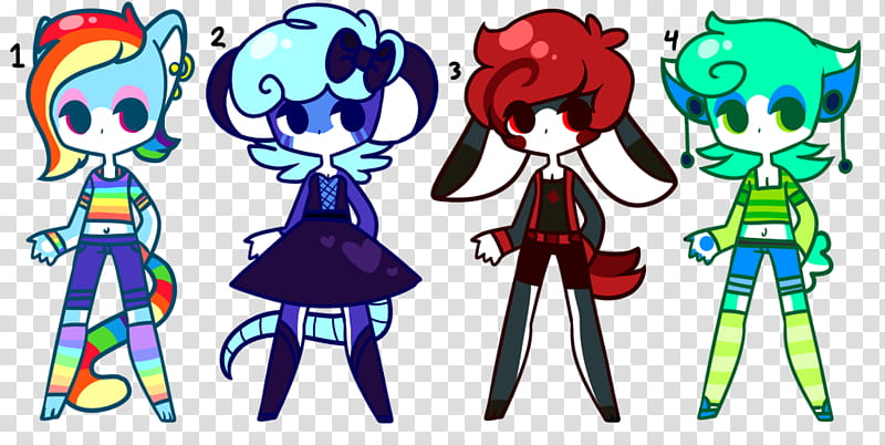Anthro Adoptables (/ OPEN) transparent background PNG clipart