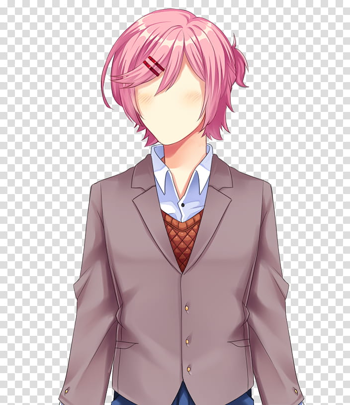 DDLC R All Character Sprites FREE TO USE, female anime character transparent background PNG clipart