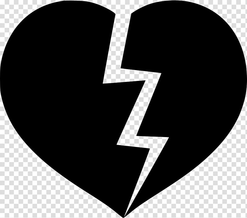 Love Background Arrow, Heart, Broken Heart, Logo, Drawing, Line, Symbol, Blackandwhite transparent background PNG clipart