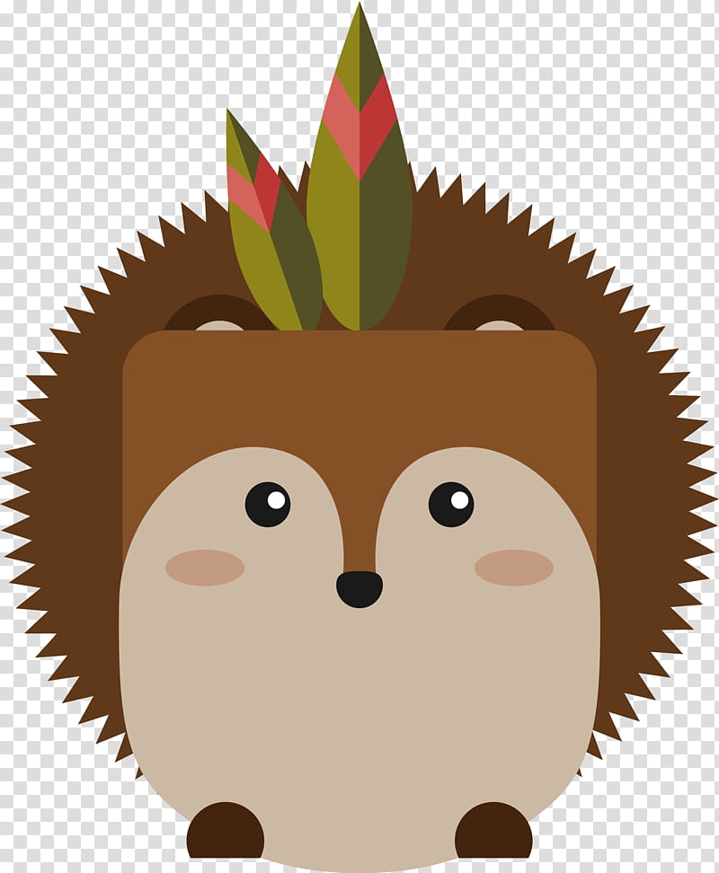 hedgehog erinaceidae cartoon porcupine, Plant transparent background PNG clipart