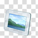 VINI AERO COLECTION, painting of mountains in frame transparent background PNG clipart