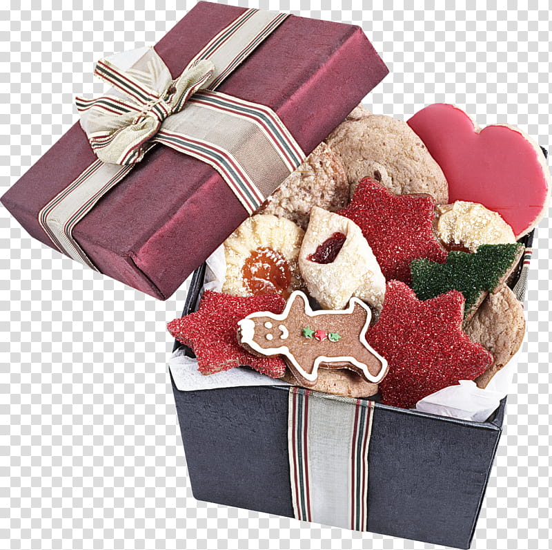 present gift basket hamper box basket, Home Accessories, Food, Wedding Favors transparent background PNG clipart