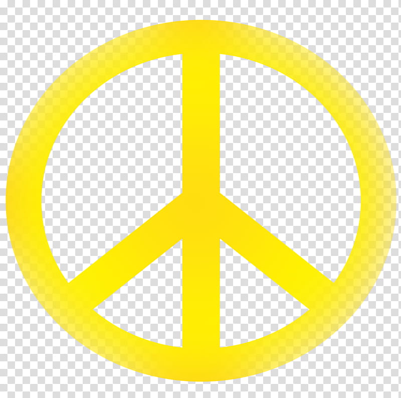 Watercolor, Paint, Wet Ink, Peace Symbols, Trademark, Yellow, Line, Meter transparent background PNG clipart