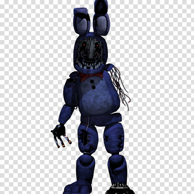 Withered Bonnie Full Body transparent background PNG clipart