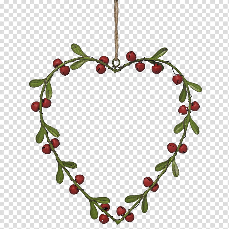 Xmas  Watchers, green and red heart frame transparent background PNG clipart