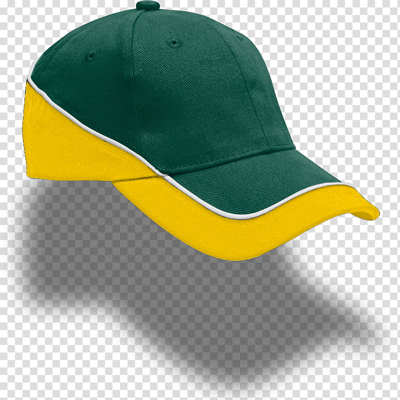 Hat, Baseball Cap, Green, Clothing, Yellow, Cricket Cap, Headgear, Trucker Hat transparent background PNG clipart