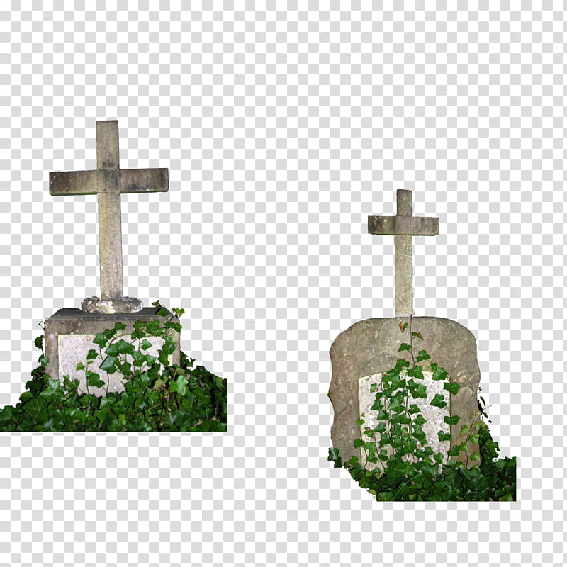 IvyCosses,  gray tombstones illustration transparent background PNG clipart