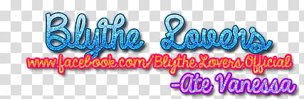 Blythe Lovers Official New Logo Ate Vanessa transparent background PNG clipart