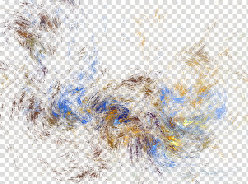 Apophysis  , blue and brown abstract illustration transparent background PNG clipart