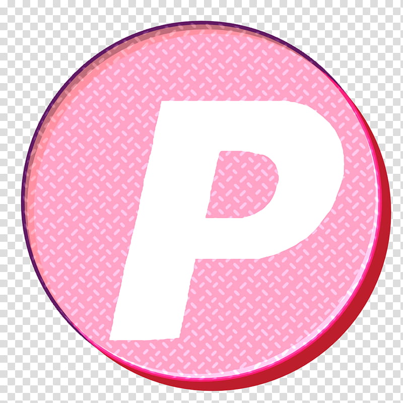 media icon paypal icon rs icon, Social Icon, Pink, Circle, Line, Material Property, Polka Dot, Symbol transparent background PNG clipart