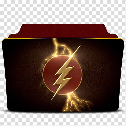 The Flash Folder Icons, The Flash V transparent background PNG clipart