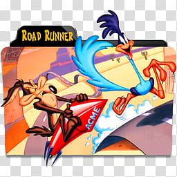 Road Runner Folder Icon transparent background PNG clipart