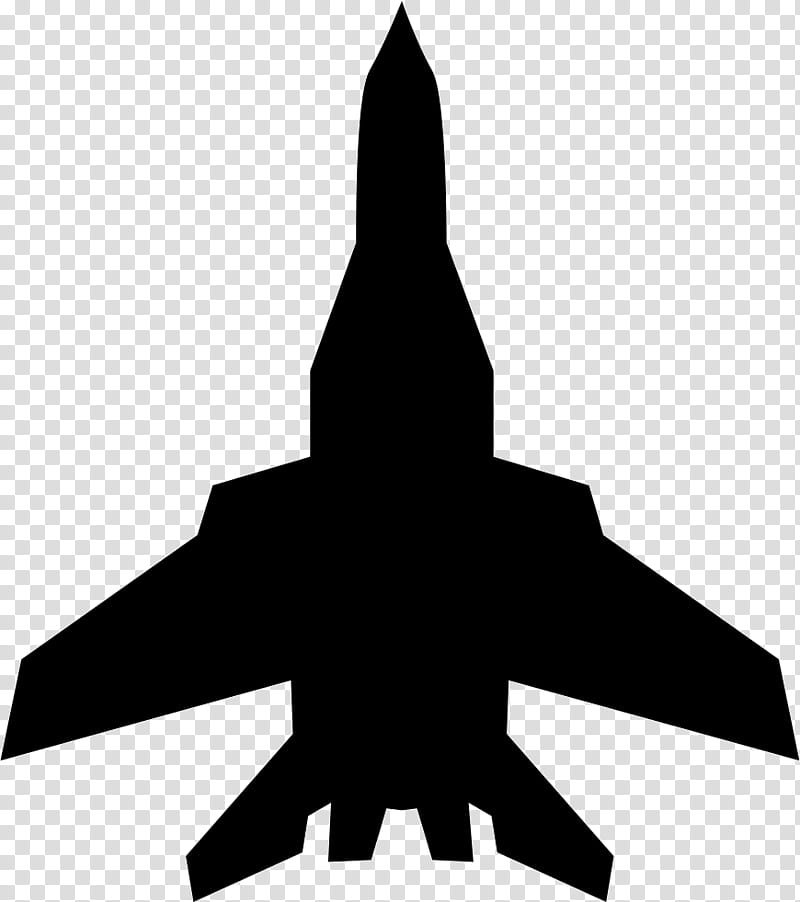 Airplane Silhouette, Aircraft, Military Aircraft, Fighter Aircraft, Cargo Aircraft, Jet Aircraft, Aviation, Black And White transparent background PNG clipart