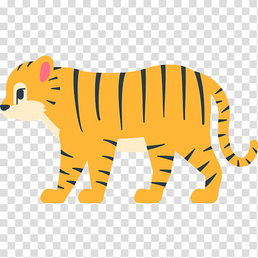 Cat Emoji, Tiger, Whiskers, Lion, Liger, Emoticon, Sticker, Animal transparent background PNG clipart