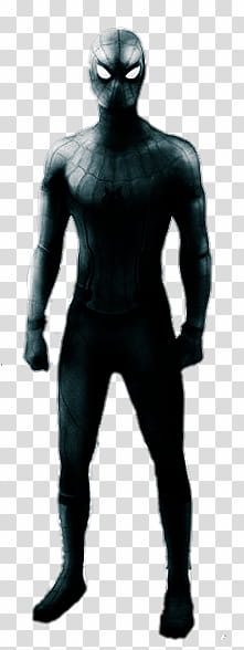 MCU Spiderman Black Suit Render transparent background PNG clipart