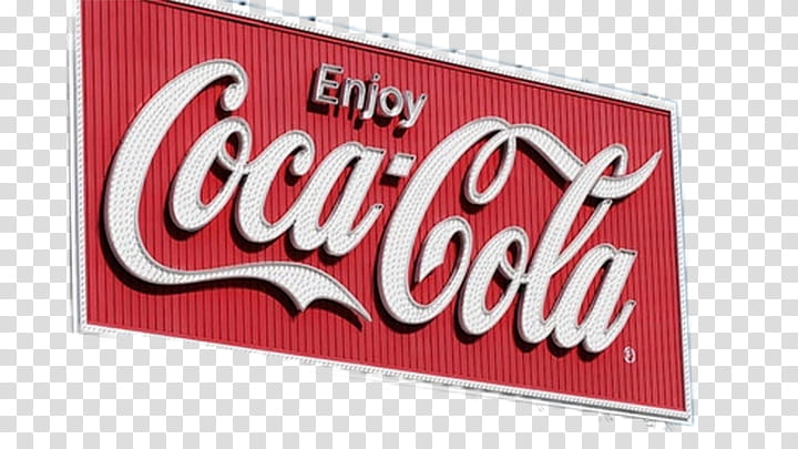 Mrscontrolfreak, Enjoy Coca-Cola billboard illustration transparent background PNG clipart