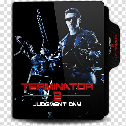 Terminator  Judgment Day  Folder Icon, Terminator  Judgment Day () (d) transparent background PNG clipart