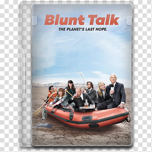 TV Show Icon , Blunt Talk, Blunt Talk DVD case transparent background PNG clipart