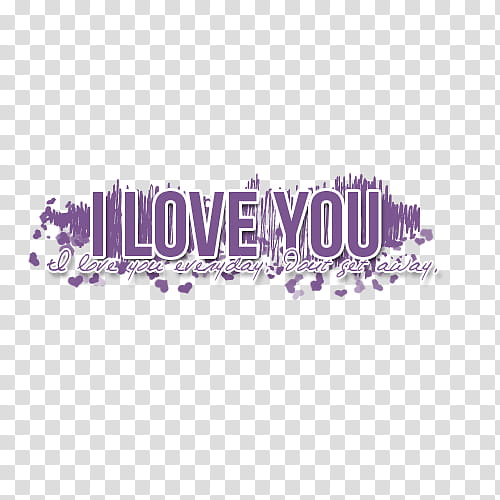 , i love you text transparent background PNG clipart