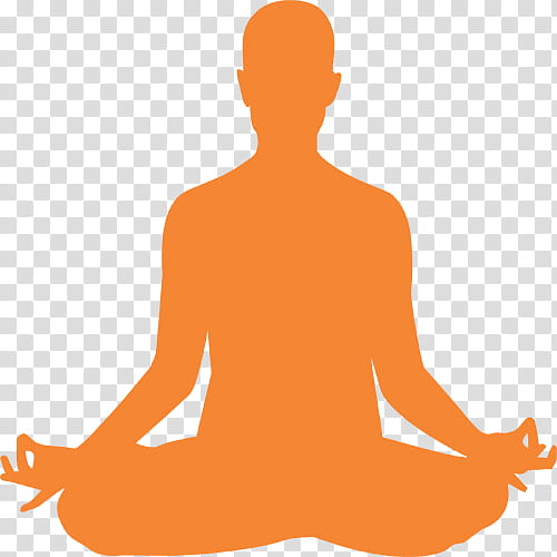 Man meditating in lotus pose sketch icon Vector Image