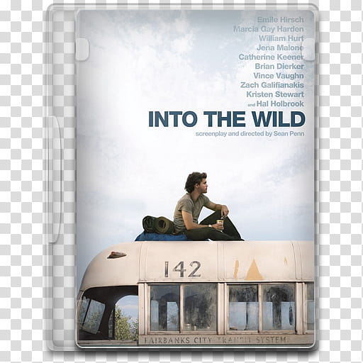 Movie Icon , Into the Wild, Into The Wild DVD case transparent background PNG clipart