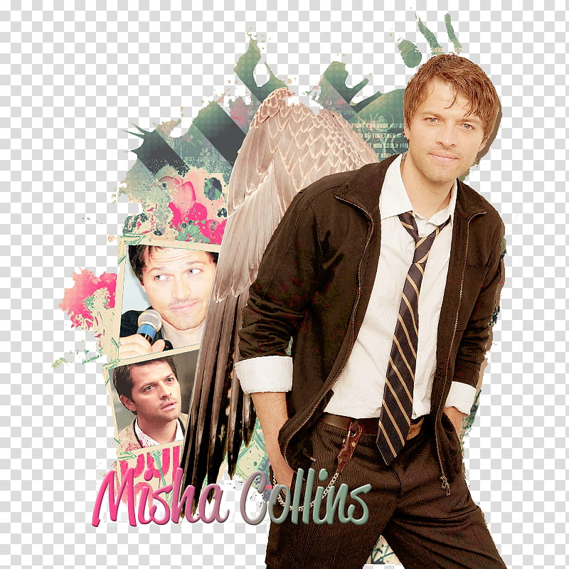 Misha Collins transparent background PNG clipart