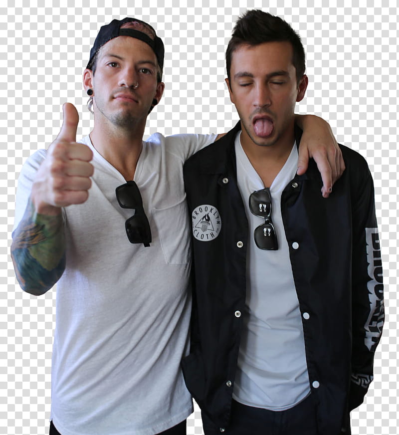 Best Friends  Tyler and Josh transparent background PNG clipart