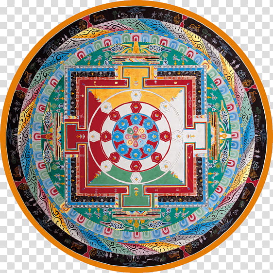 Tibet Circle, Mandala, Heruka, Yantra, Buddhism, Vajrayogini, Sri Yantra, Chakra transparent background PNG clipart