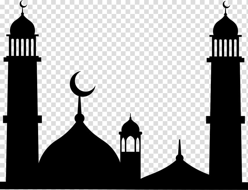 Islamic Background Black, Badshahi Mosque, Blue Mosque, Ramadan, Silhouette, Putra Mosque, Islamic Architecture, Landmark transparent background PNG clipart