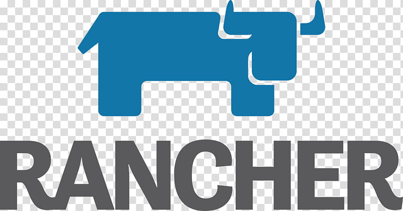 Logo Blue, Cattle, Ranch, Rancher Labs, Symbol, Docker, Container