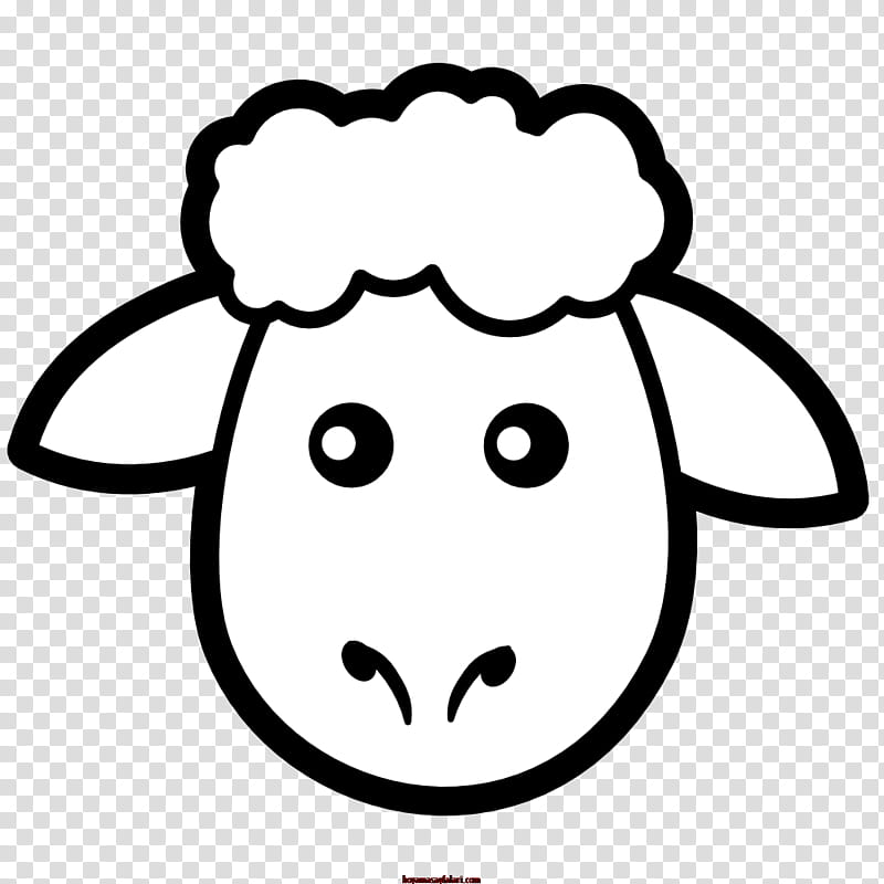 Book Black And White, Sheep, Drawing, Line Art, Cartoon, Coloring Book, Lamb And Mutton, Face transparent background PNG clipart