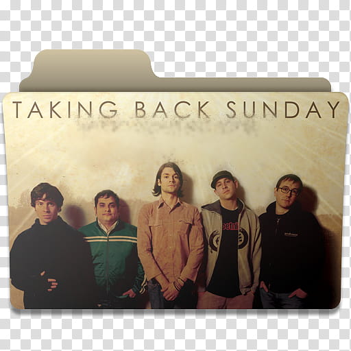 Music Folder , Taking Back Sunday transparent background PNG clipart