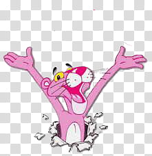 Todo Un Pooco, Pink Panther artwork transparent background PNG clipart